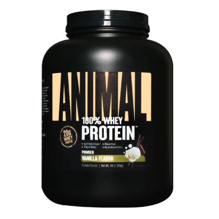 Animal 100% Whey Protein Vanilla - 1.8 Kg - UNIVERSAL NUTRITION||Proteine