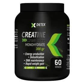 Creatine Creapure Monohydrate - 300 Gr - Dietex