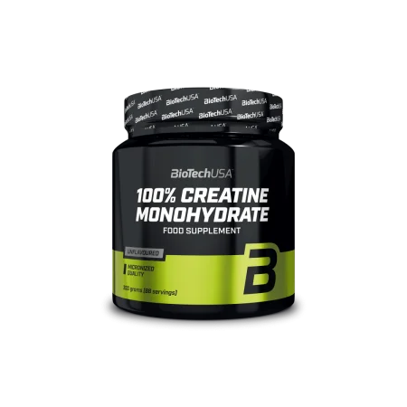 100% Micronized Creatine Monohydrate - 300 Gr - Biotech Usa|BioTechUSA|Creatine