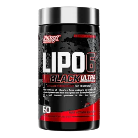 Lipo 6 Black Ultra Concentrate - 60 Capsules - Nutrex