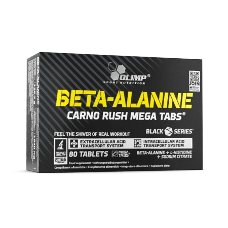 Beta Alanine Carno rush - 80 Gélules - Olimp Nutrition||Pre-Workout