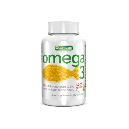 Omega 3 - 90 Gélules - Quamtrax||Acides Gras