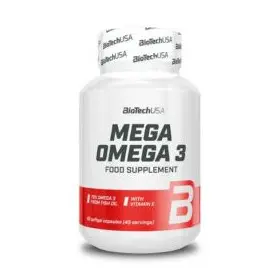 Mega Oméga 3 - 90 Gélules - Biotech USA