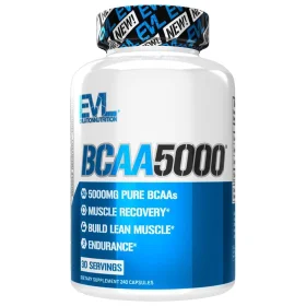 Bcaa 5000 - 240 Capsules - Evlution Nutrition