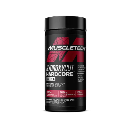 Hydroxycut Hardcore Elite - 100 - Capsules Muscletech|MuscleTech|Bruleur de graisse