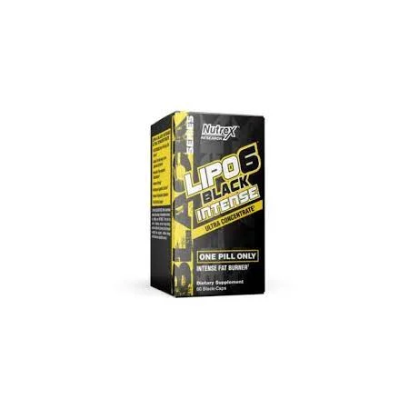 Lipo 6 Black Intense - 60 Capsules - Nutrex | NUTREX | Bruleur de graisse - Strong Nutrition Tunisia