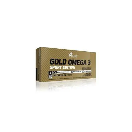 Gold Omega 3 Sport Edition - 120 Gélules - Olimp Nutrition | Olimp Sport Nutrition | Acides Gras - Strong Nutrition Tunisia