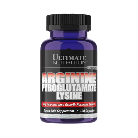 Arginine & Pyroglutamate & Lysine - 100 Capsules - Ultimate Nutrition|Ultimate Nutrition|Pre-Workout