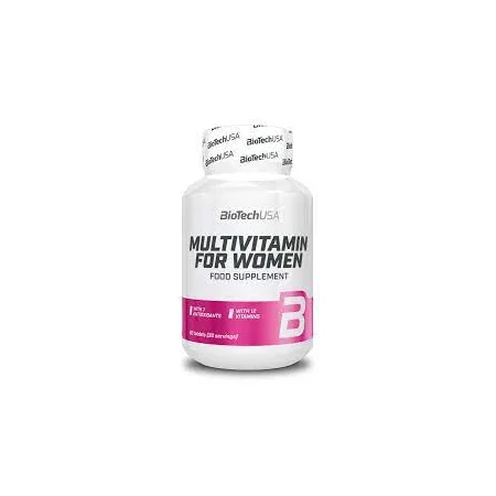 Multivitamin for Women - 60 Gélules - BiotechUsa | BioTechUSA | Vitamines - Mineraux - Strong Nutrition Tunisia