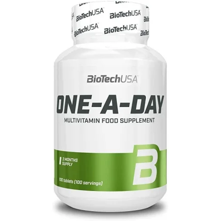 One A Day - 100 comprimés - Biotech USA|BioTechUSA|Vitamines - Mineraux