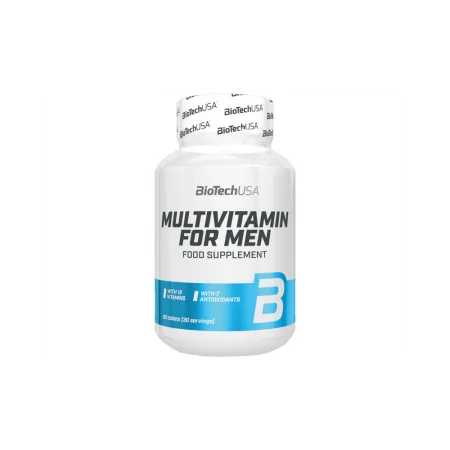 Multivitamin For Men - 60 Capsules - Biotech USA|BioTechUSA|Vitamines - Mineraux