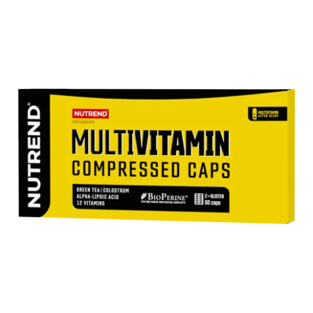 Multivitamin Compressed - 60 Capsules - Nutrend||Vitamines - Mineraux