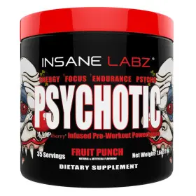 Psychotic Pre-Workout - 35 Servings - Insane Labz