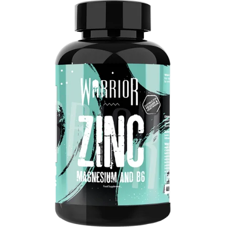 ZMA - Zinc Magnesium and B6 Supplement - 60 Capsules - Warrior | | Vitamines - Mineraux - Strong Nutrition Tunisia
