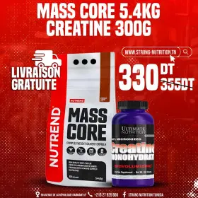 Pack Mass Core 5.4 Kg + Creatine Monohydrate 300 Gr