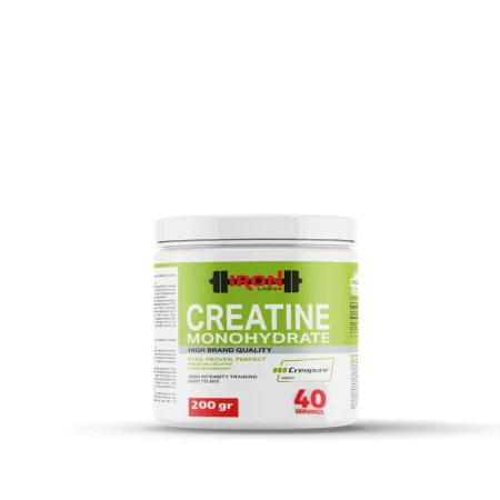 Creatine Creapure Monohydrate - 200 Gr - IronLab|IronLab|Accueil