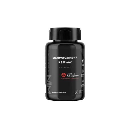 Ashwagandha Root Extract KSM-66 - 60 Capsules - Win||Booster D'hormone