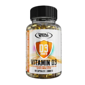 D3 4000 IU - 60 Capsules - Real Pharm