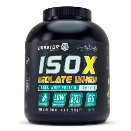 ISO X Isolate Whey - 2 Kg - Creator Nutrition|Creator Nutrition|Proteine