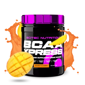 BCAA Xpress – 280 g – Scitec Nutrition – Acides Aminés Instantanés Goût Mangue
