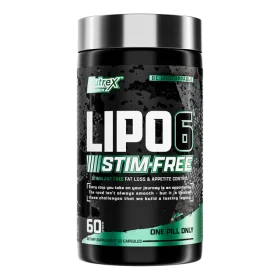 Lipo 6 Stim-Free - 60 Capsules - Nutrex