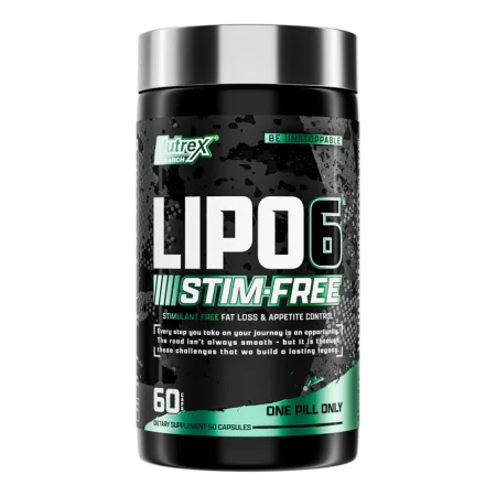 Lipo 6 Stim-Free - 60 Capsules - Nutrex | NUTREX | Bruleur de graisse - Strong Nutrition Tunisia