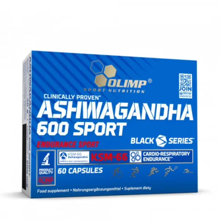 Ashwagandha 600 - 60 Capsules - Olimp Nutrition | Olimp Sport Nutrition | Booster D'hormone - Strong Nutrition Tunisia