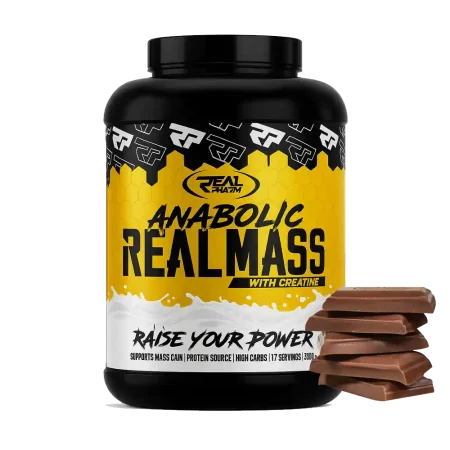 Anabolic Real Mass - 3 Kg - Real Pharm | Real Pharm | Gainer - Strong Nutrition Tunisia