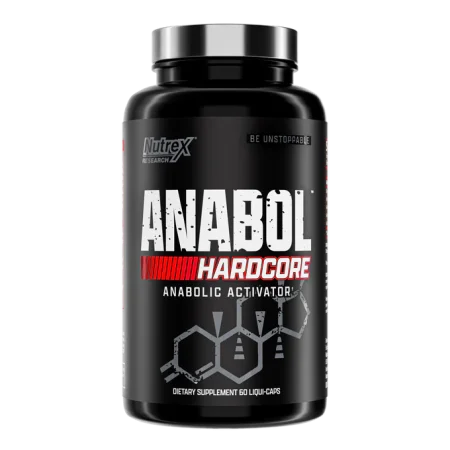 Anabol Hardcore - 60 Capsules - Nutrex | NUTREX | Booster D'hormone - Strong Nutrition Tunisia
