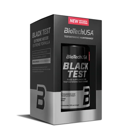 Black Test - 90 Capsules - BiotechUsa | BioTechUSA | Booster D'hormone - Strong Nutrition Tunisia