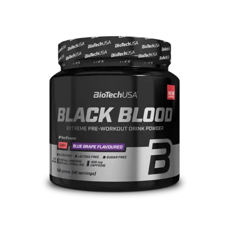 Black Blood - 300 Gr - BiotechUsa | BioTechUSA | Pre-Workout - Strong Nutrition Tunisia