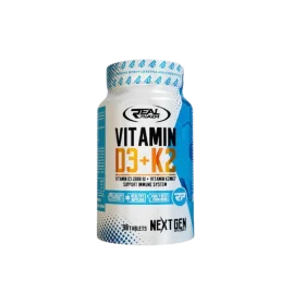 Vitamin D3+K2 - 90 Capsules - Real Pharm