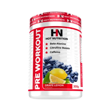 Pre Workout - 60 Servings - Hot Nutrition | Hot Nutrition | Pre-Workout - Strong Nutrition Tunisia