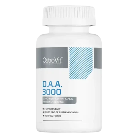 D.A.A. 3000 - 90 Capsules - Ostrovit | OstroVit | Booster D'hormone - Strong Nutrition Tunisia