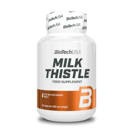 Milk Thistle - 60 Capsules - BiotechUsa | BioTechUSA | Vitamines - Mineraux - Strong Nutrition Tunisia