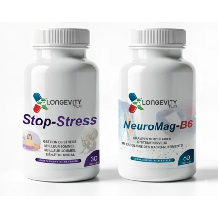 Pack Zen Neuromag + Stop-Stress - Longevity Plus | LONGEVITY PLUS | Vitamines - Mineraux - Strong Nutrition Tunisia