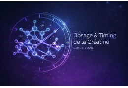 Dosage et timing de la créatine : quand et combien en prendre en 2026 ?