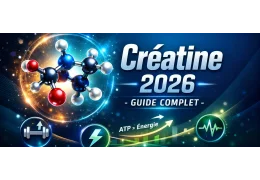 Créatine : tout savoir en 2026 – bienfaits, dosage et effets secondaires